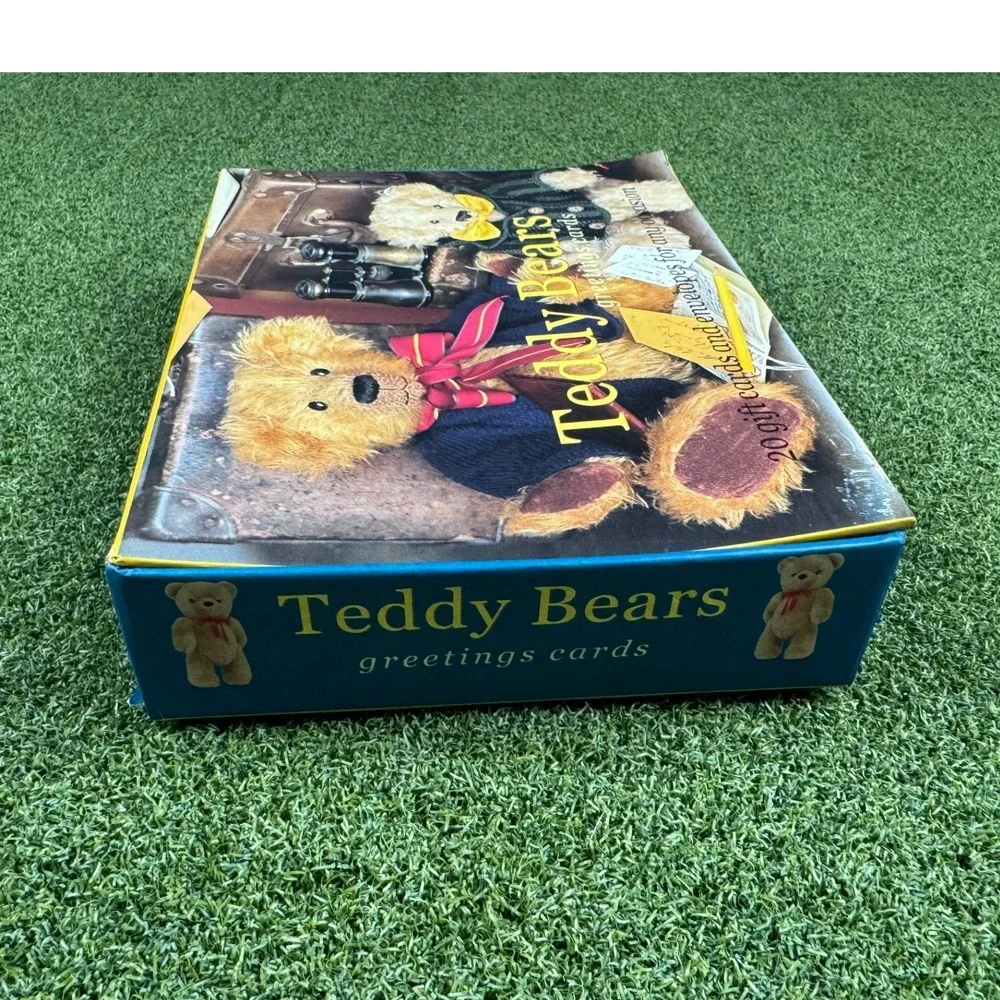 Teddy Bears Greeting Cards ''BOX ONLY''‎ Vintage Gift Stationery